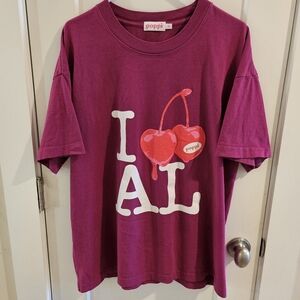 Poppi Cherry Soda I Love Alabama T-Shirt - Size XL - Made in the USA